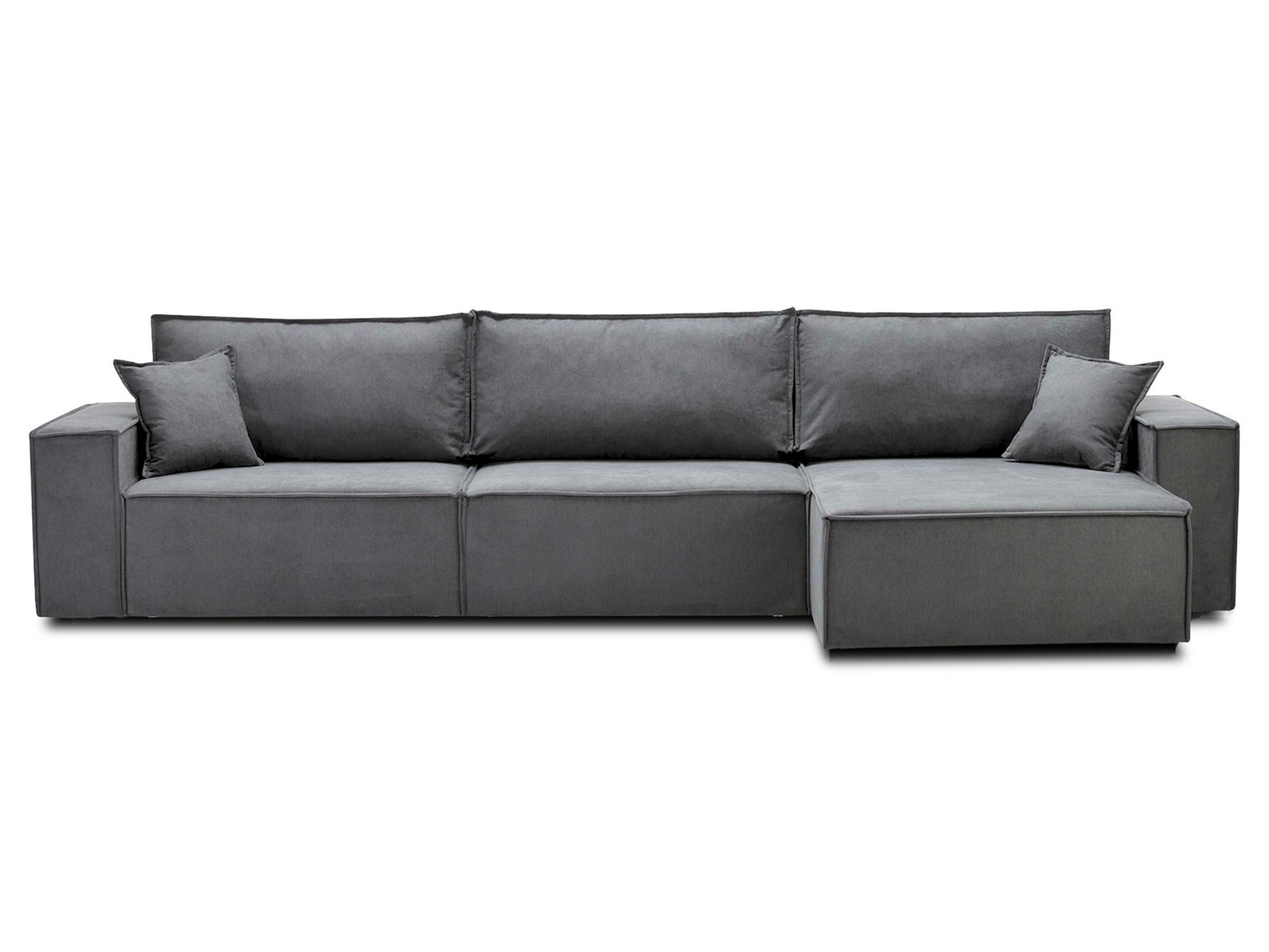 Duży narożnik w stylu loft szary